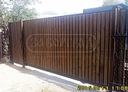 Забор из дерева под ключ - купить деревянный забор по низкой цене за метр №13