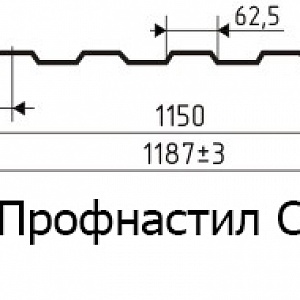 Заборы из профнастила №47