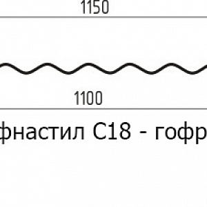 Заборы из профнастила №51