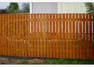 Забор из дерева под ключ - купить деревянный забор по низкой цене за метр №26