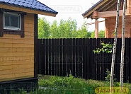 Заборы из металлического евроштакетника под ключ - купить забор из евроштакетника по низкой цене за метр, расчет стоимости работ онлайн №1