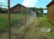 Заборы из сетки рабицы под ключ - купить забор из сетки рабицы по низкой цене за метр, расчет стоимости работ онлайн №22